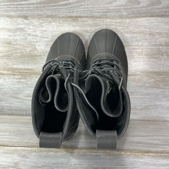 G.H. Bass Mens Mallard Waterproof Lace Up Rubber Gum Sole Duck Boots Size 8 M - Picture 6 of 10